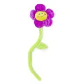 Produktbild: GOODS+GADGETS Singende Happy Birthday Blume in 5 Farben - Geburtstags-Geschenk mit Melodie - Violett-Lila