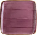 Produktbild: Bonna Aura Blackberry Moove Lila 2x Servierplatten Speiseteller rechteckig 32cm