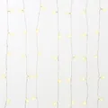 Produktbild: LED Lichtervorhang 3x3 m 300 LED außen warmweiß Timer Programme Fernbedienung