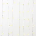 Produktbild: LED Lichtervorhang 3x3 m 300 LED außen warmweiß Timer Programme Fernbedienung