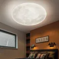 Produktbild: LED Decken Leuchte Mond Lampe Fernbedienung dimmbar Wohn Ess Zimmer Beleuchtung