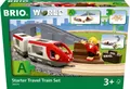 Produktbild: BRIO® Spielzeug-Zug Holzzug BRIO Reisezug Starter Set A, FSC® - schützt Wald