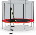 Produktbild: LifeStyle Classico Trampolin mit Netz außen - LS-C305-R - Ø 305cm - Rot