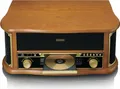 Produktbild: Lenco TCD-2551WD Plattenspieler Audio-Plattenspieler mit Riemenantrieb Holz Automatisch (TCD-2551)