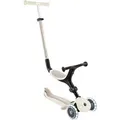 Produktbild: Globber Go-Up Active Lights 3 in 1 Dreirad Laufrad und Scooter 120/80 mm 3-Rädrig Höhenverstellbar Kokos Weiß