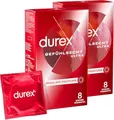 Produktbild: Durex Gefühlsecht Ultra Kondome – Sensi-Fit Kondome mit 20% dünnerem Material an der Spitze für intensiveres Empfinden – 20er Pack (2 x 10 Stück)