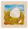 Produktbild: Gollnest & Kiesel Puzzle Schichtenpuzzle Das Huhn, Puzzleteile
