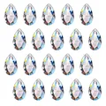 Produktbild: 20x Diamantform Kristalle zum Aufhängen Sonnenfänger Prisma Kronleuchter Deko