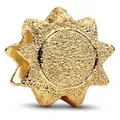Produktbild: Pandora Charm-Einhänger Sonne Mini-Charm für Damen, IP Gold, strukturiert von PANDORA goldfarben
