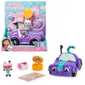 Produktbild: DREAMWORKS GABBY'S DOLLHOUSE - Carlita-Spielzeugauto mit Pandy Paws-Sammelfigur, 2 Zubehörteilen und 1 Überraschungsbox, geeignet für Kinder ab 3 Jahren
