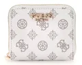 Produktbild: GUESS Laurel SLG Small Zip Around Wallet White Logo