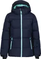 Produktbild: Icepeak Loris Winterjacke für Mädchen mit Kapuze und Schneefang, Farbe:Dunkelblau, Kinder Größen:140