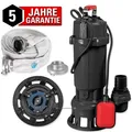 Produktbild: WALTER Tauchpumpe WZ8346 1100 W 15 m Förderhöhe 21.000 l/h inkl. 20 m Schlauch