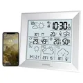 Produktbild: Technoline Funkwetterstation WD 2000  Digitales Display, Silber Smarte Steuerung
