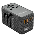 Produktbild: Verbatim GaN III-Universal-Reiseadapter UTA-06, 100 W, USB-A, #26051723