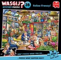 Produktbild: Wasgij Mystery 28 - Feline Frenzy - Puzzle 1000 Teile | Spiel | Deutsch | 2025