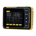 Produktbild: FNIRSI DSO152 Tragbares Mini-Oszilloskop, 2,8 Display, 1 Kanal, 200kHz, 1000mAh Akku, gelb