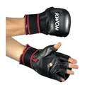 Produktbild: KWON Boxhandschuhe Virtus SV Handschuhe Handschutz Krav Maga Handschützer Leder Faustschutz Selbstverteidigung (Echtes Leder, Klettverschluss), Boxsackhandschuhe, MMA, Sandsackhandschuhe Schlagpolster Kampfsport M