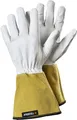Produktbild: Tegera 126A Schweißerhandschuhe - Lederhandschuh mit hervorragendem Komfort, Flexibilität und KEVLAR, Weiß/Gelb, Größe 7 (1 paar)