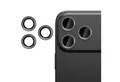 Produktbild: Wigento Handyhülle Für Apple iPhone 17 Pro Ultra Dünn 9H Kamera Linsen Schutzglas Schwarz, Anti-Fingerprint, hohe Lichtdurchlässigkeit, kratzfest