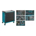 Produktbild: HAZET Werkstattwagen Assistent 179NXL-8/321 Schubladen flach: 7 x 77 x 696 x 398 mm Schubladen hoch: 1 x 162 x 696 x 398 mm