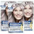 Produktbild: 3x Schwarzkopf aufhellende Farbe 10.29 Platinblond je 142,5ml 4Stufen Aufhellung