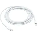 Produktbild: Apple USB-Kabel  USB 2.0 USB-C® Stecker, Apple Lightning Stecker 2.00 m Weiß ...