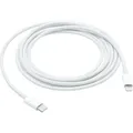 Produktbild: Apple USB-Kabel USB 2.0 USB-C® Stecker, Apple Lightning Stecker 2.00 m Weiß