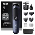 Produktbild: Braun Trimmer AIO7540 Schwarz, Blau 14 Lithium-Ionen (Li-Ion)