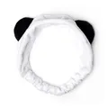 Produktbild: Legami - Haarband, Me Time, 24,5 x 11 cm, Polyester, Panda-Motiv, zum Sammeln von Haaren, Make-Up, Gesichtsbehandlung, weiches Stirnband