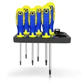 Produktbild: S&R Schraubendreher Satz TORX 6-tlg. mit Wandhalterung