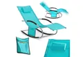 Produktbild: SoBuy Gartenliege OGS28, Relaxliege Schaukelliege Strandliege Outdoor, Sonnenliege mit Kopfkissen Liegestuhl Schaukelstuhl, Outdoor Camping