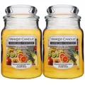 Produktbild: Yankee Candle Home Inspiration Duftkerze Exotic Fruits im Glas 2 x 538 g Housewa