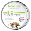 Produktbild: purSHEA-Bio Sheabutter-unraffiniert - 100% naturrein ohne Zusätze - samtig-weich - Plastikfrei - Premium Qualität () (250ml)