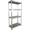 Produktbild: pro-bau-tec Schwerlastregal 10068 150x75x30cm 4Böden 100kg