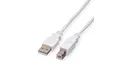 Produktbild: VALUE Kabel USB 2.0, typ A-B, typ A-B, z przewodem, 0,8 m