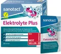 Produktbild: Sanotact Elektrolyte plus (20 Beutel) • Elektrolyt Pulver Für Flüssigkeitshausha