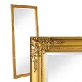 Produktbild: LC Home Wandspiegel Barock Gold ca. 200 x 100 cm Antik-Stil m. Facettenschliff XL Ganzkörperspiegel Gaderobespiegel, Flurspiegel, Spiegel klassisch
