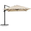 Produktbild: Schneider Ampelschirm Rhodos Grande 400 cm x 300 cm Natur mit Kurbel