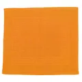 Produktbild: Julie Julsen Badvorleger 50 x 40 cm Premium Qualität 900 gm2 in aktuellen Farben und 4 Größen aus Baumwolle Badematte Badteppich Duschvorleger Design Spirale Orange