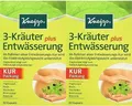 Produktbild: KNEIPP 3-Kräuter plus Entwässerung Kapseln 60 St