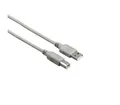 Produktbild: Hama USB-A auf USB-B Kabel 1,50m USB 2.0 für PC, Drucker, Scanner HAMA USB-Kabel