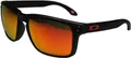 Produktbild: Oakley Holbrook XL, Erwachsener, Männlich, Wanderer, Vollrand, Schwarz, Nicht-polarisierte Linse