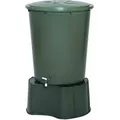 Produktbild: Regentonne 310l rund mit Deckel und Hahn - Grün