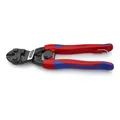 Produktbild: KNIPEX 71 32 200 T CoBolt Kompakt-Bolzenschneider mit schlanken Mehrkomponenten-Hüllen, mit integrierter Befestigungsöse zum Anbringen einer Absturzsicherung schwarz atramentiert 200 mm