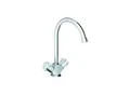Produktbild: Grohe Armatur Spültisch-Zweigiff Costa neu chrom, schwenkbarer Rohrauslauf