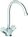 Produktbild: GROHE Costa Zweigriff-Spültischarmatur, Ausladung 182mm, schwenkbar, 31831001