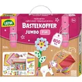 Produktbild: Lena Bastelset 42664 Bastelkoffer Jumbo, pink, 800 Teile, im Koffer, ab 5 Jahre