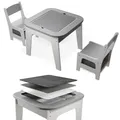 Produktbild: Juskys Spieltisch mit zwei Stühlen Milou