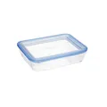 Produktbild: Pyrex Pure Glass, rechteckiger, luftdichter Behälter mit Deckel, 22 x 17 x 8 cm, 1,5 l, transparent, 5424005